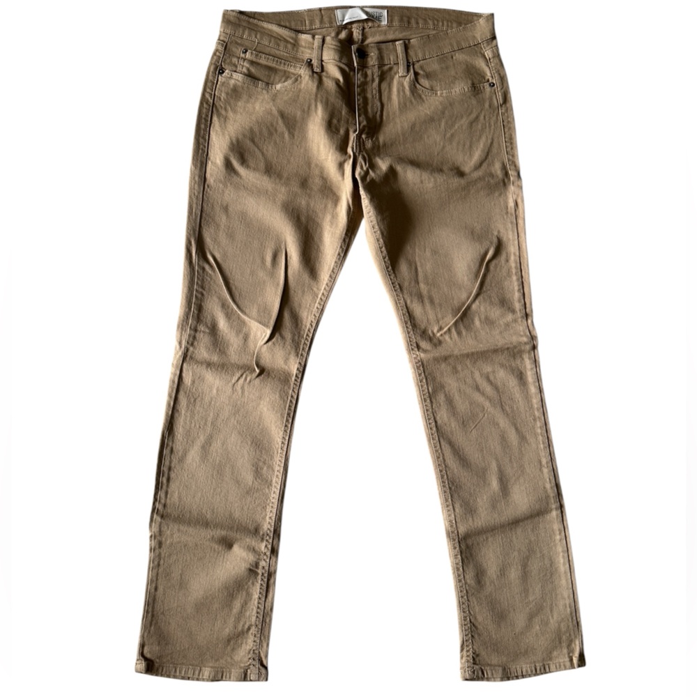 Rustic Dime 5-Pocket Khaki Denim Jeans Size 36
